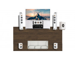 Домашний кинотеатр Jamo S 809 HCS 5.1.2 Dolby Atmos Onkyo TX-SR494